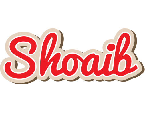 Shoaib chocolate logo