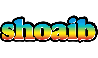 Shoaib color logo