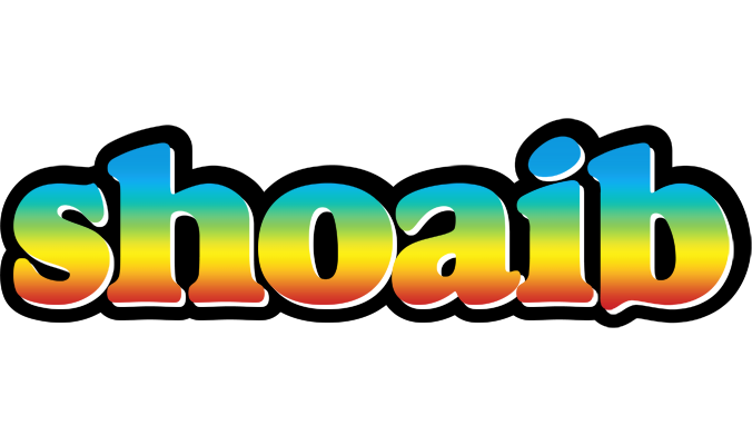 Shoaib color logo