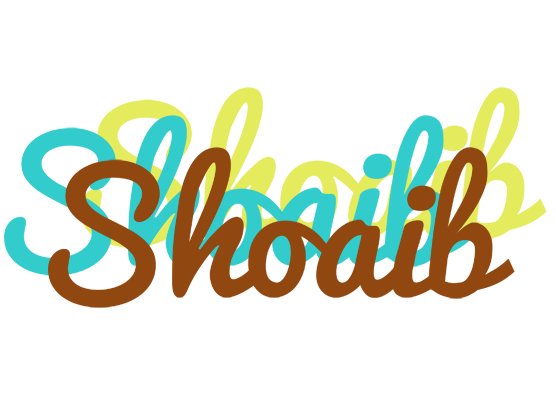 Shoaib cupcake logo