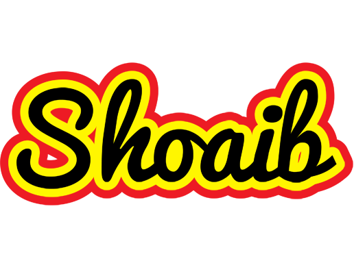 Shoaib flaming logo
