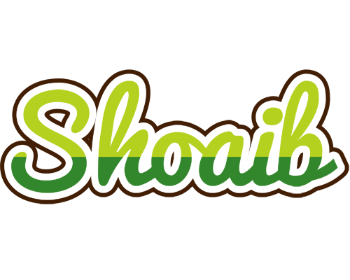 Shoaib golfing logo