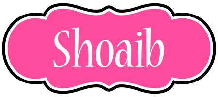 Shoaib invitation logo