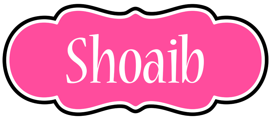 Shoaib invitation logo