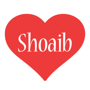 Shoaib love logo