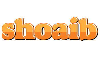 Shoaib orange logo