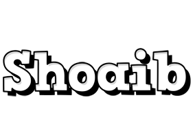 Shoaib snowing logo