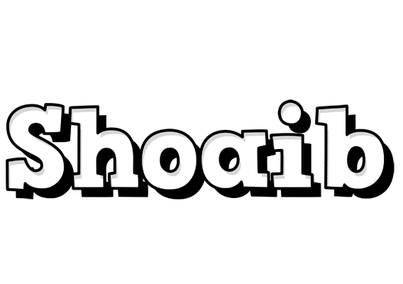 Shoaib snowing logo