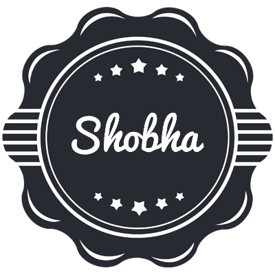 Shobha badge logo