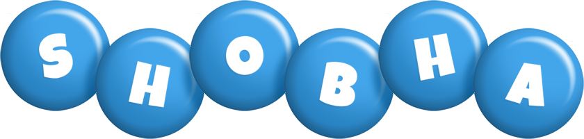 Shobha candy-blue logo