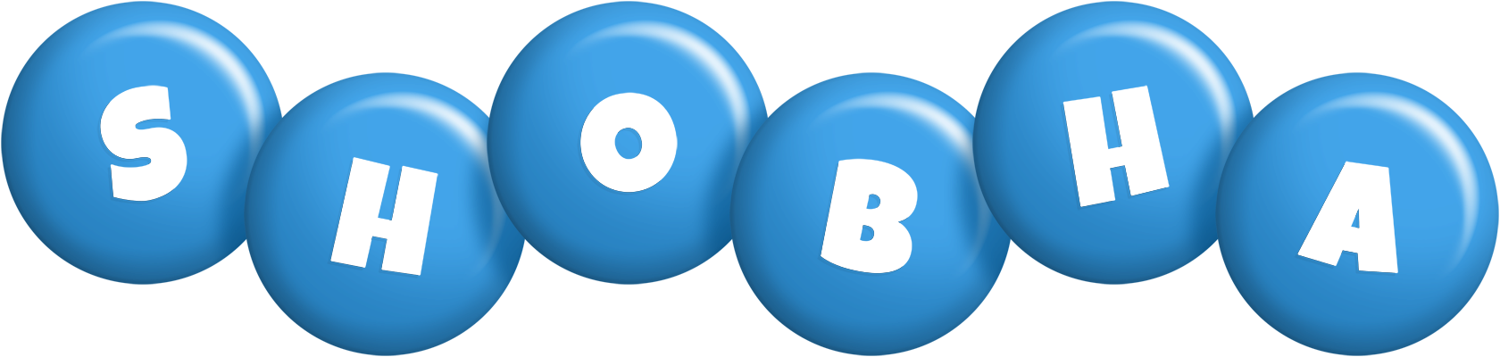 Shobha candy-blue logo