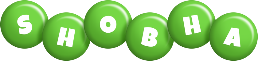 Shobha candy-green logo