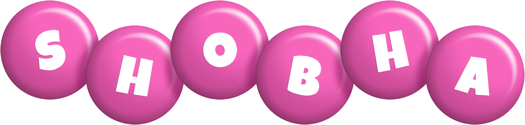 Shobha candy-pink logo