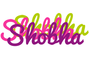 Shobha flowers logo