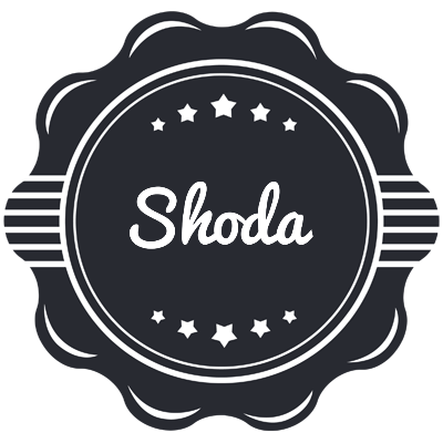 Shoda badge logo