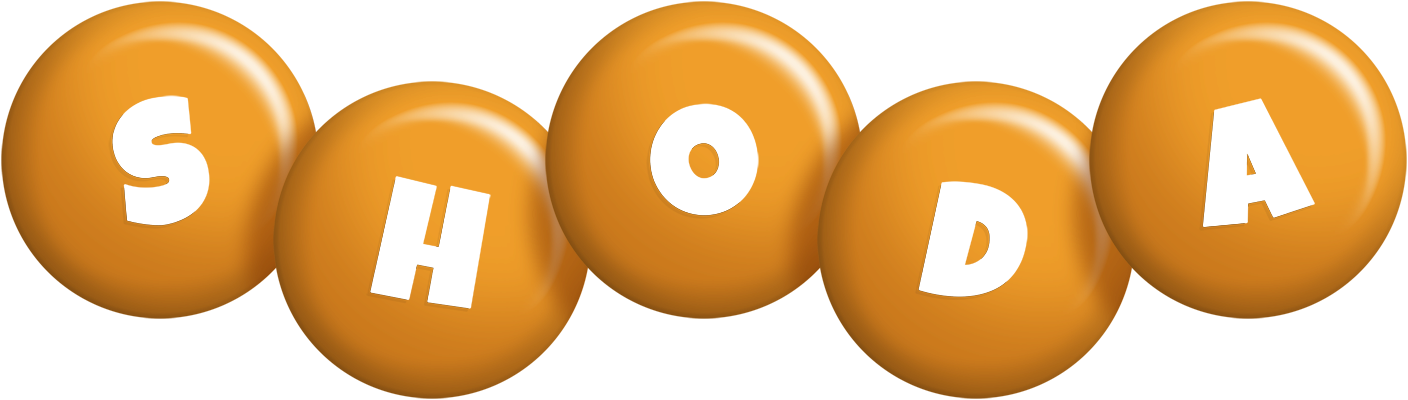 Shoda candy-orange logo