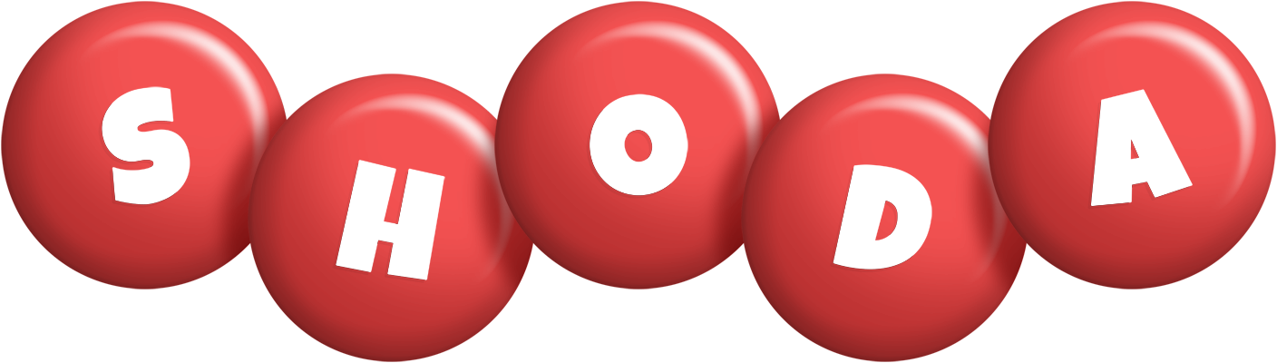 Shoda candy-red logo