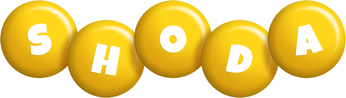 Shoda candy-yellow logo