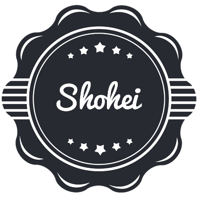 Shohei badge logo