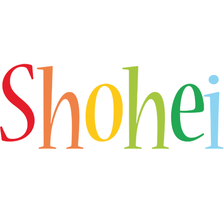 Shohei birthday logo