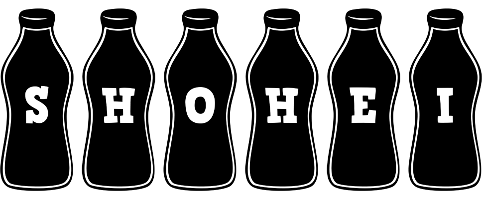 Shohei bottle logo