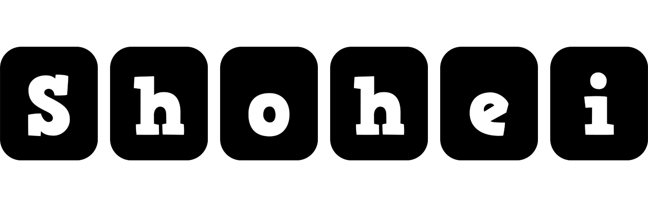 Shohei box logo