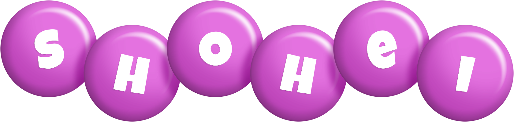 Shohei candy-purple logo