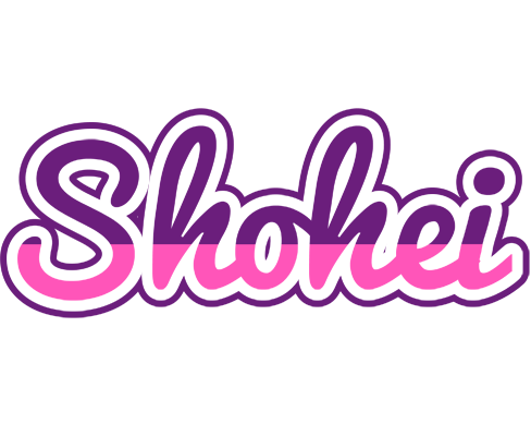 Shohei cheerful logo