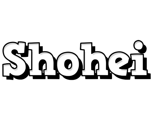 Shohei snowing logo