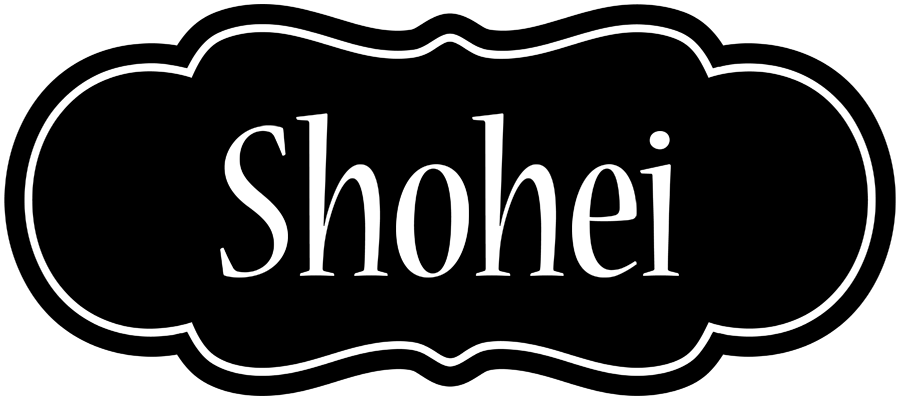 Shohei welcome logo