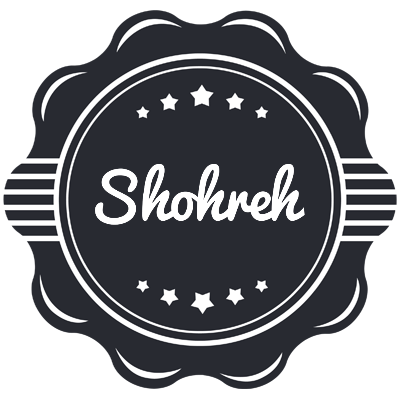 Shohreh badge logo
