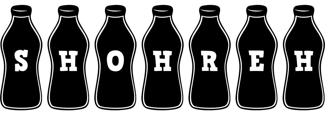 Shohreh bottle logo