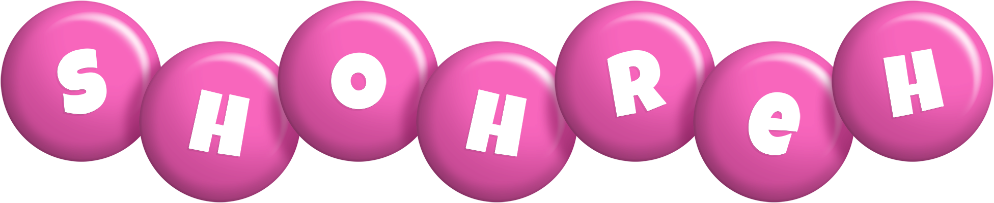 Shohreh candy-pink logo