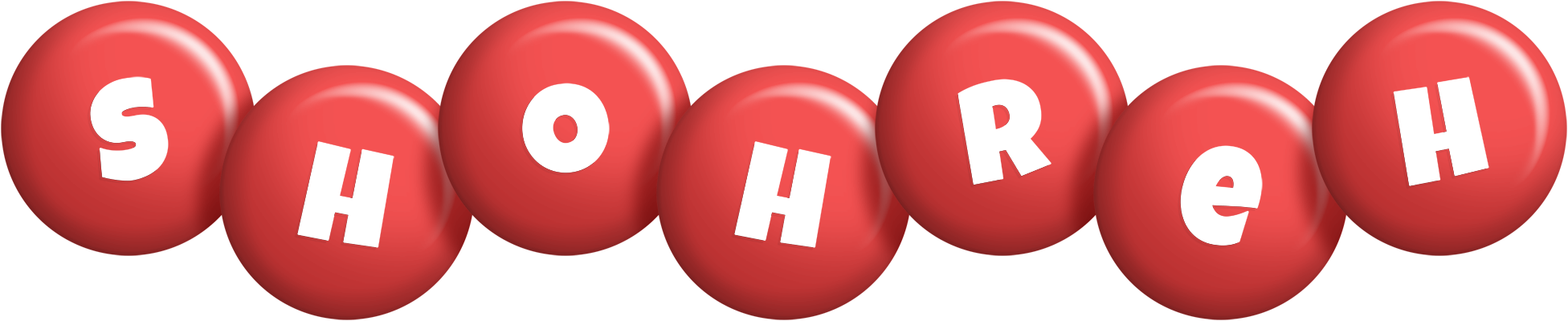 Shohreh candy-red logo