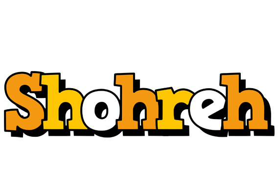 Shohreh cartoon logo