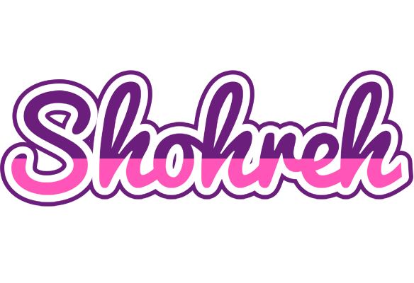 Shohreh cheerful logo