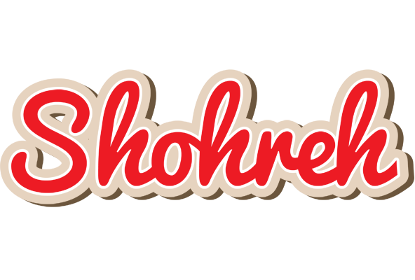 Shohreh chocolate logo