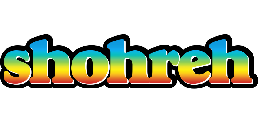 Shohreh color logo