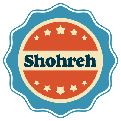 Shohreh labels logo