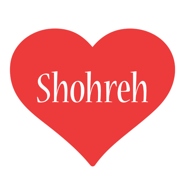 Shohreh love logo