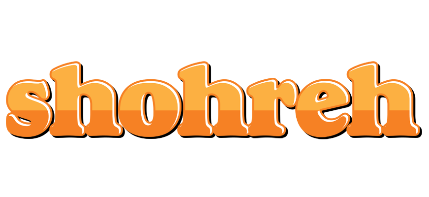 Shohreh orange logo