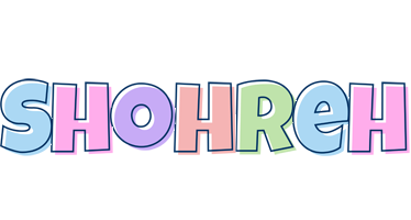 Shohreh pastel logo