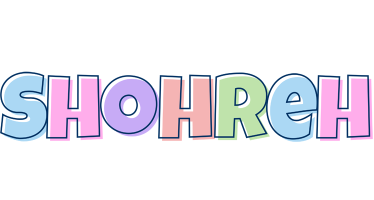 Shohreh pastel logo
