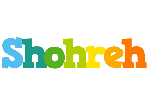 Shohreh rainbows logo