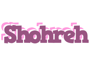 Shohreh relaxing logo