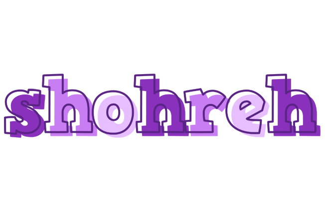 Shohreh sensual logo