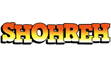 Shohreh sunset logo