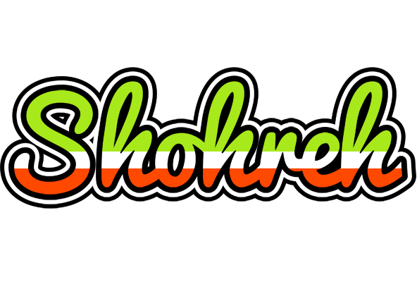 Shohreh superfun logo