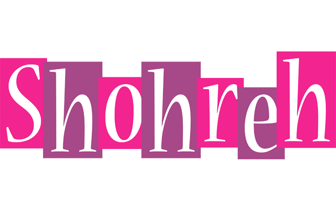 Shohreh whine logo