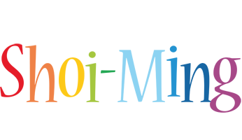 Shoi-Ming birthday logo